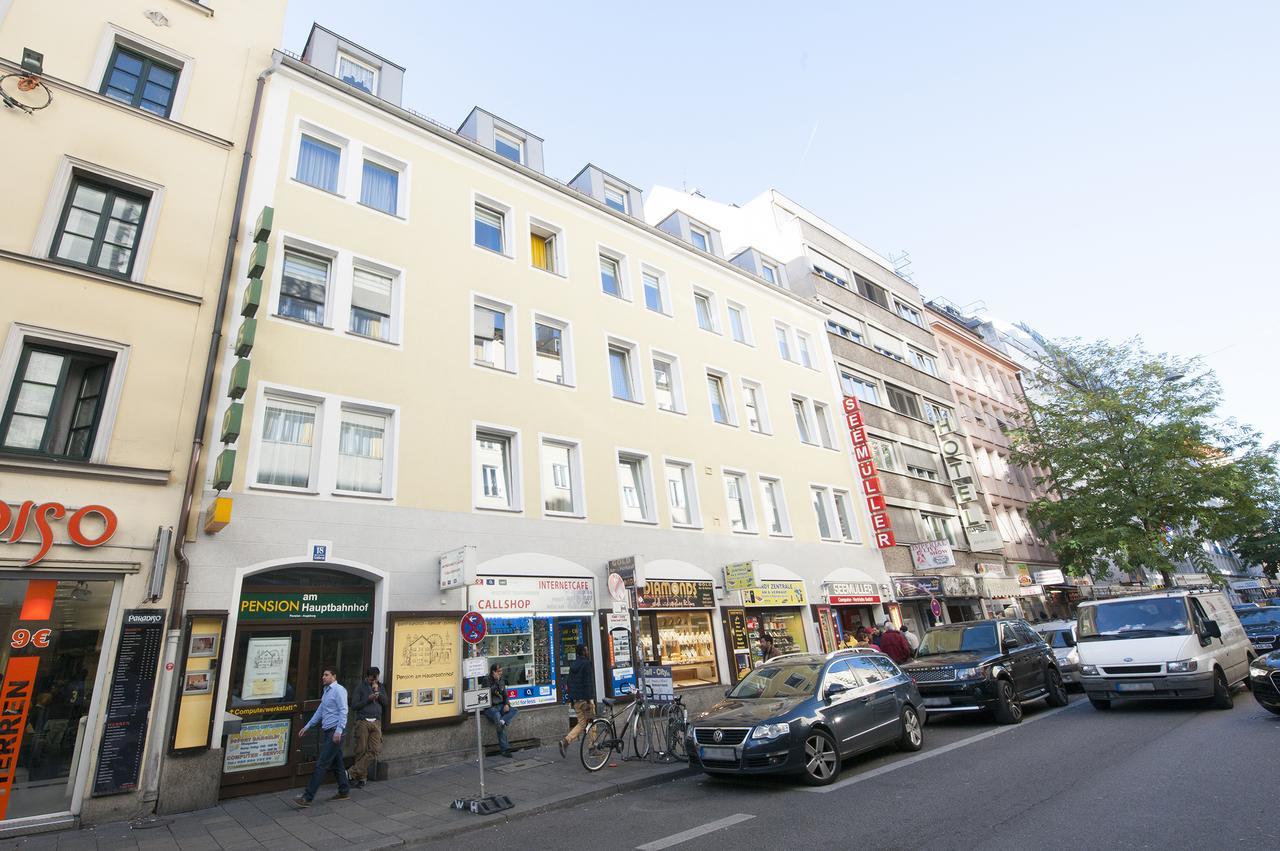 Hotel Pension Am Hauptbahnhof Munich Exterior photo